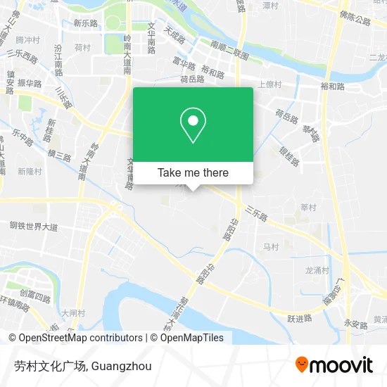 劳村文化广场 map