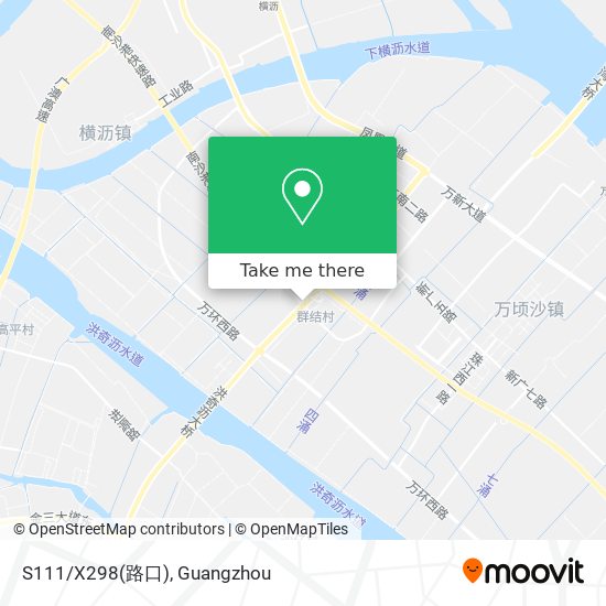 S111/X298(路口) map