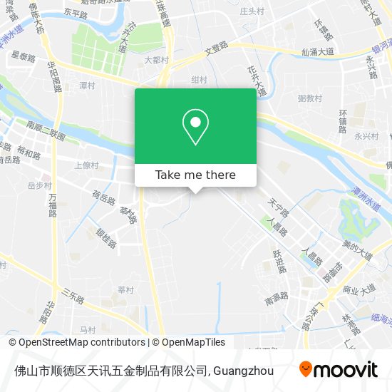 佛山市顺德区天讯五金制品有限公司 map