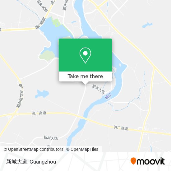 新城大道 map