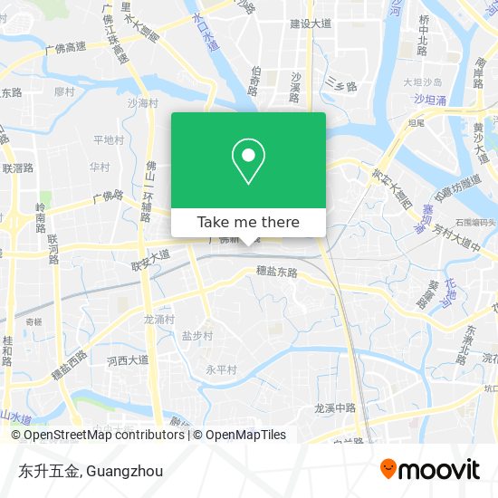 东升五金 map