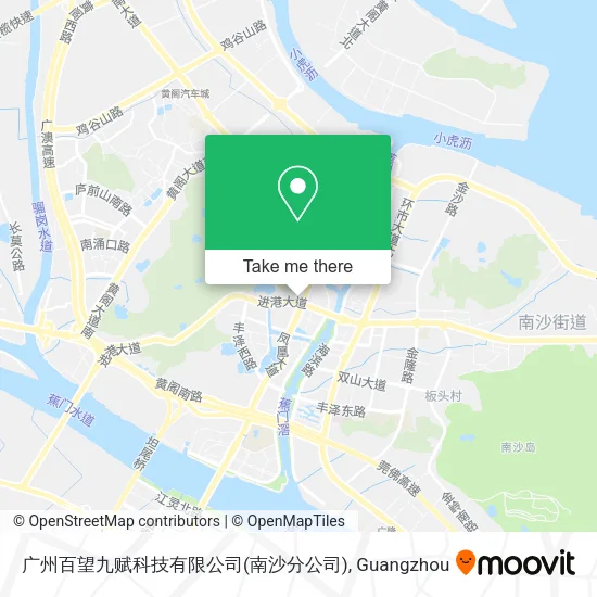 广州百望九赋科技有限公司(南沙分公司) map