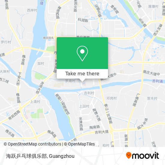 海跃乒乓球俱乐部 map
