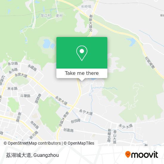 荔湖城大道 map