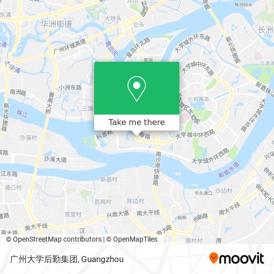 广州大学后勤集团 map