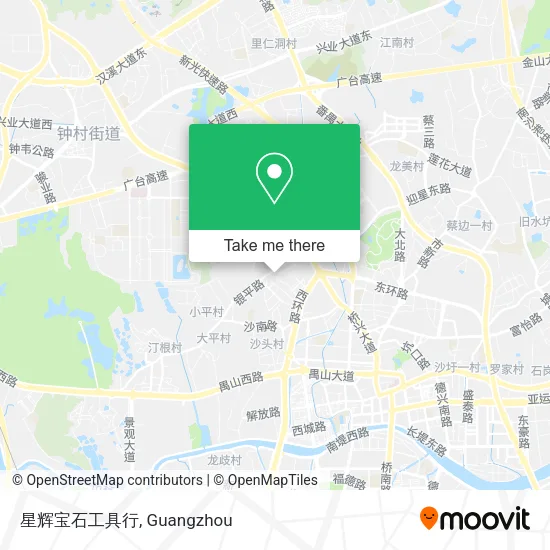 星辉宝石工具行 map