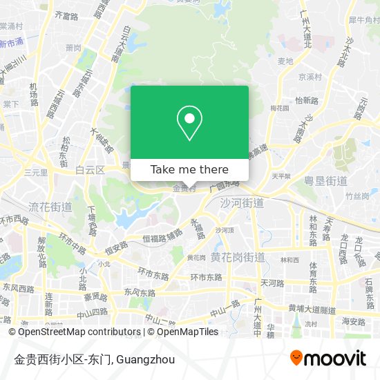 金贵西街小区-东门 map