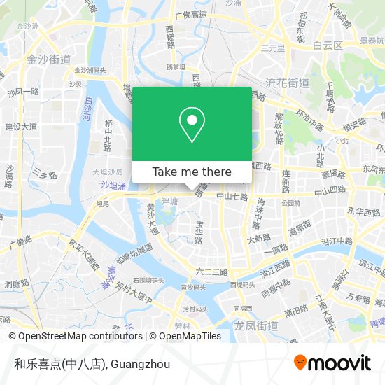 和乐喜点(中八店) map