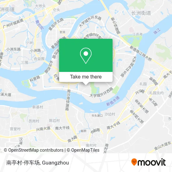 南亭村-停车场 map