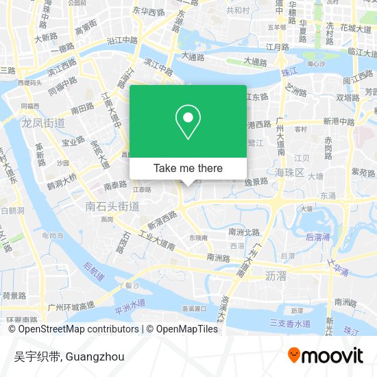 吴宇织带 map