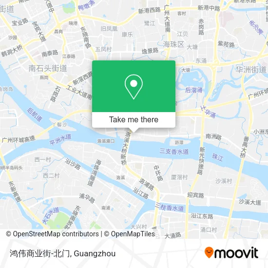 鸿伟商业街-北门 map