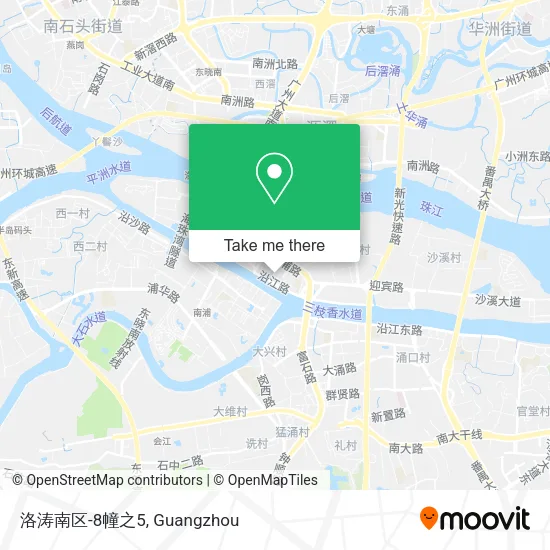 洛涛南区-8幢之5 map