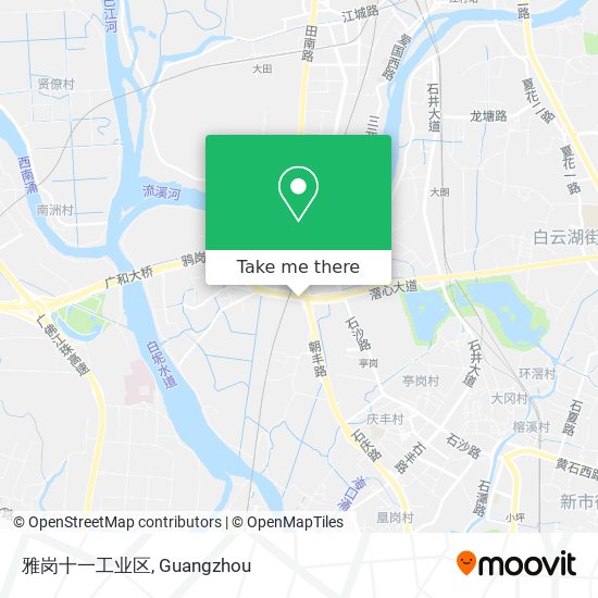 雅岗十一工业区 map