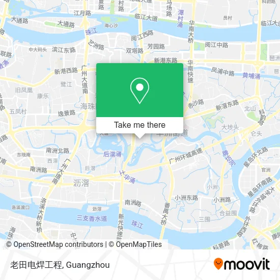 老田电焊工程 map