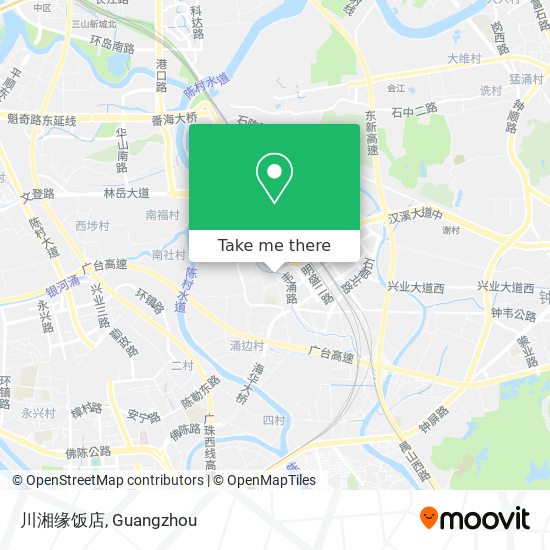 川湘缘饭店 map