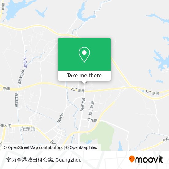 富力金港城日租公寓 map