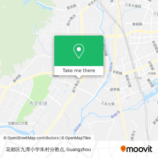 花都区九潭小学朱村分教点 map