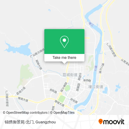 锦绣御景苑-北门 map