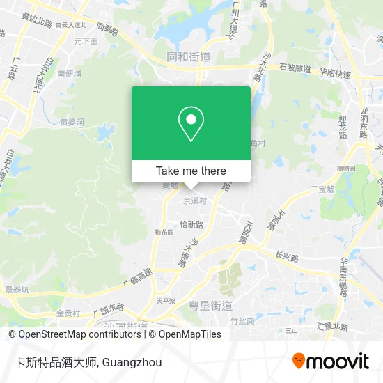 卡斯特品酒大师 map