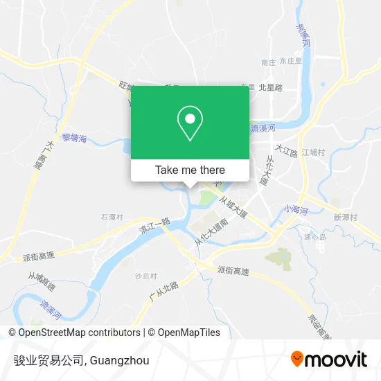 骏业贸易公司 map