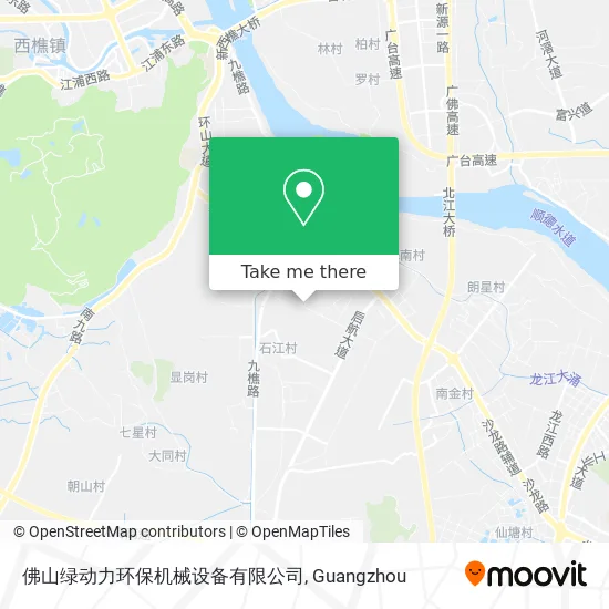 佛山绿动力环保机械设备有限公司 map