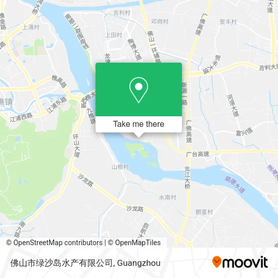 佛山市绿沙岛水产有限公司 map