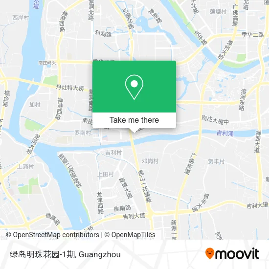 绿岛明珠花园-1期 map