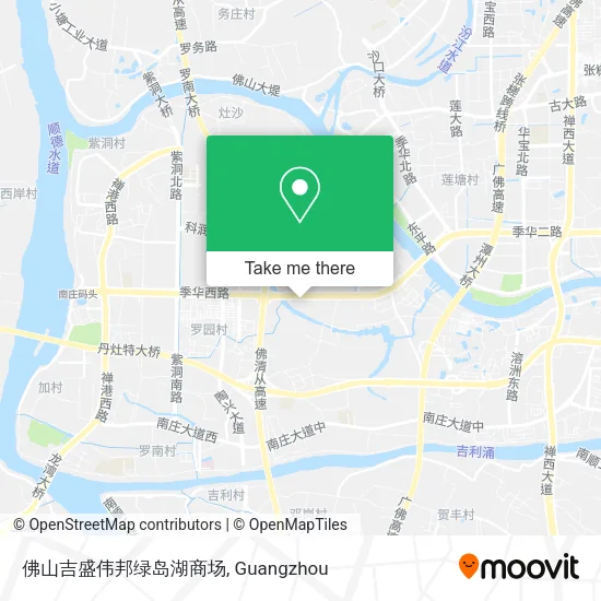 佛山吉盛伟邦绿岛湖商场 map