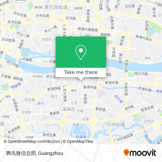 腾讯微信总部 map