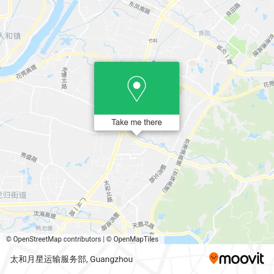 太和月星运输服务部 map