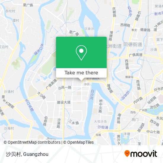 沙贝村 map