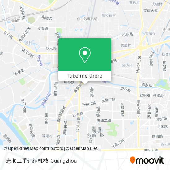 志顺二手针织机械 map