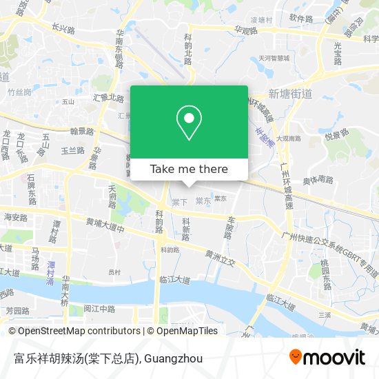 富乐祥胡辣汤(棠下总店) map