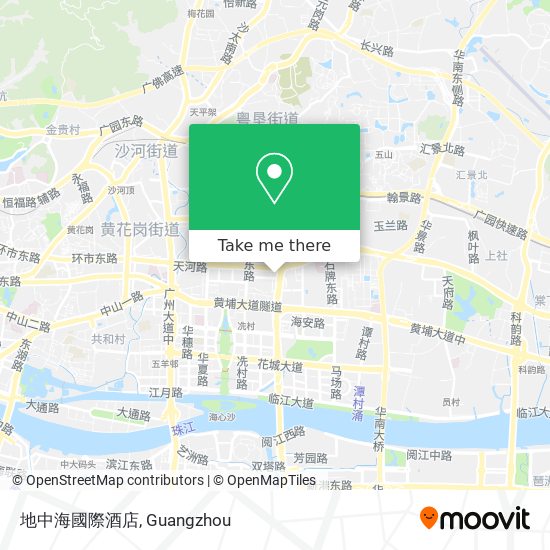 地中海國際酒店 map