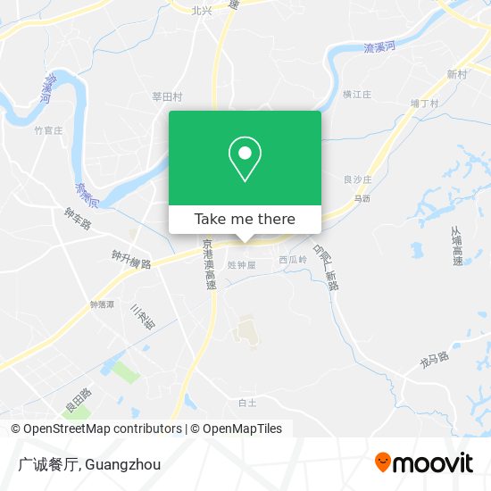广诚餐厅 map