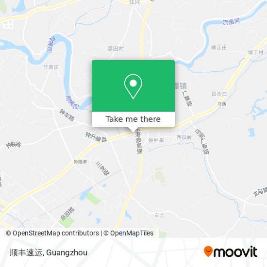 顺丰速运 map