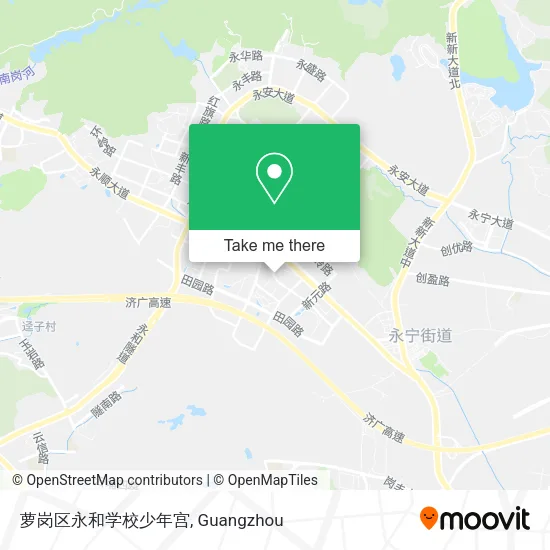 萝岗区永和学校少年宫 map