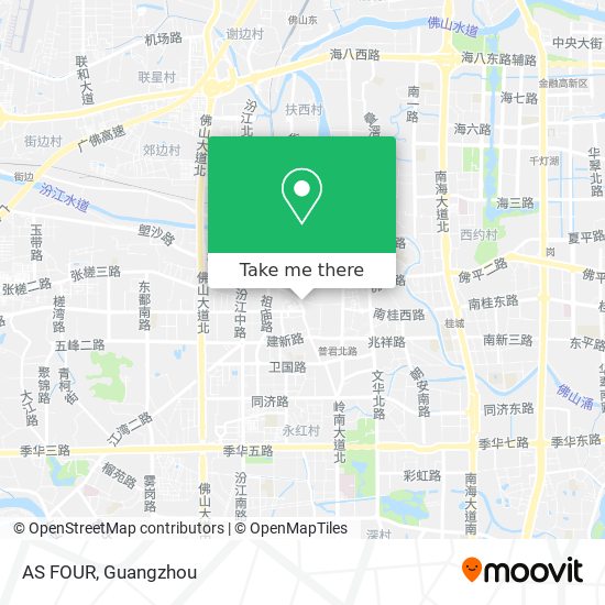 AS FOUR map