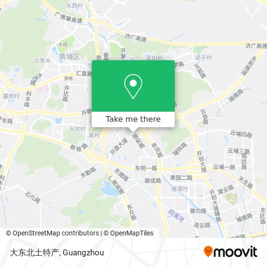 大东北土特产 map