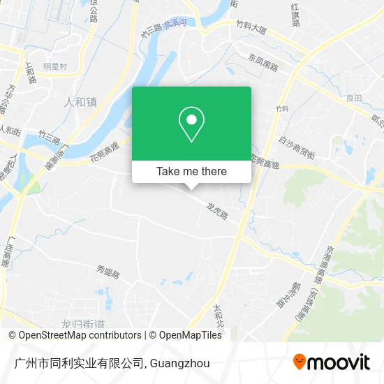广州市同利实业有限公司 map