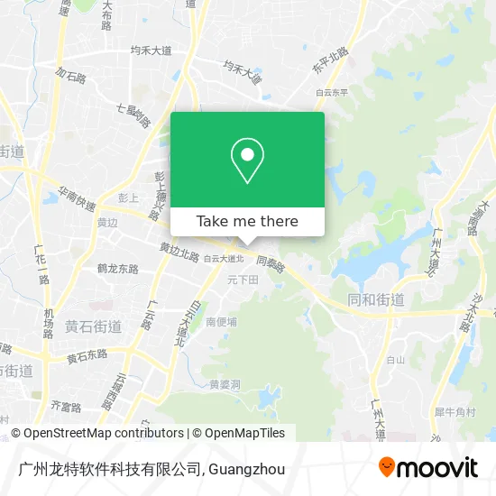 广州龙特软件科技有限公司 map