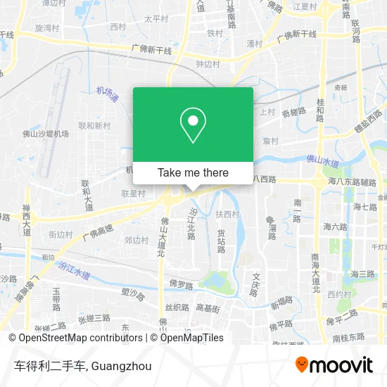 车得利二手车 map