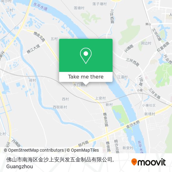 佛山市南海区金沙上安兴发五金制品有限公司 map