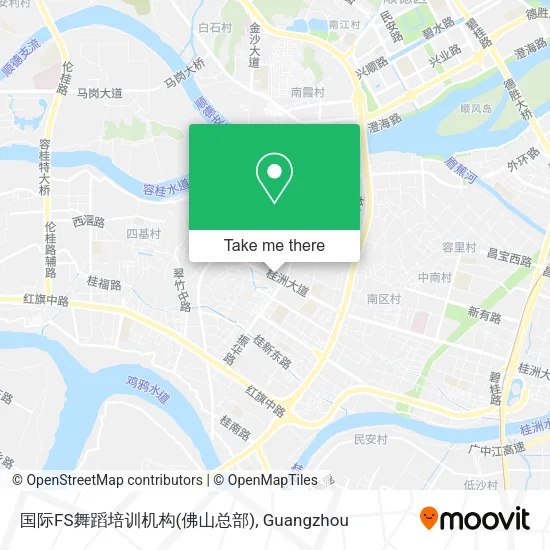 国际FS舞蹈培训机构(佛山总部) map