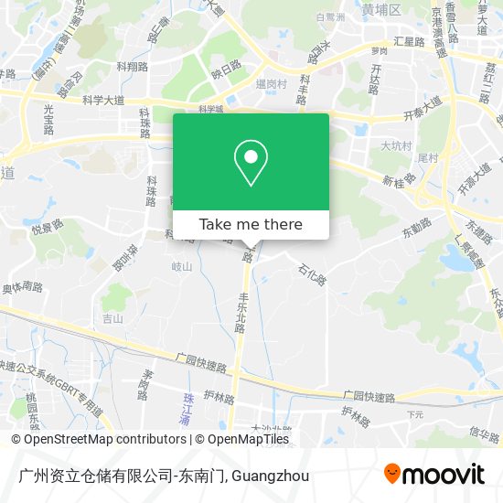 广州资立仓储有限公司-东南门 map