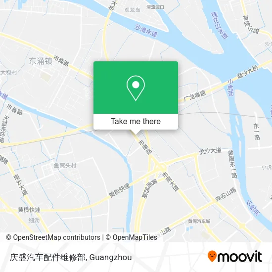 庆盛汽车配件维修部 map