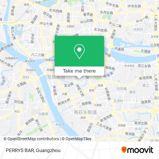PERRYS BAR map