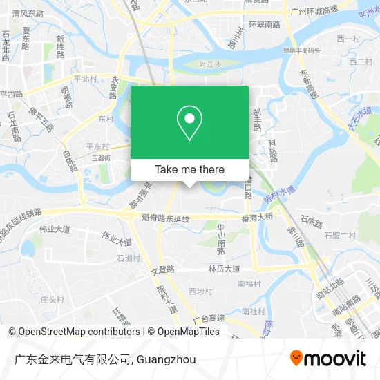 广东金来电气有限公司 map
