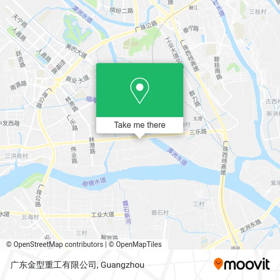 广东金型重工有限公司 map