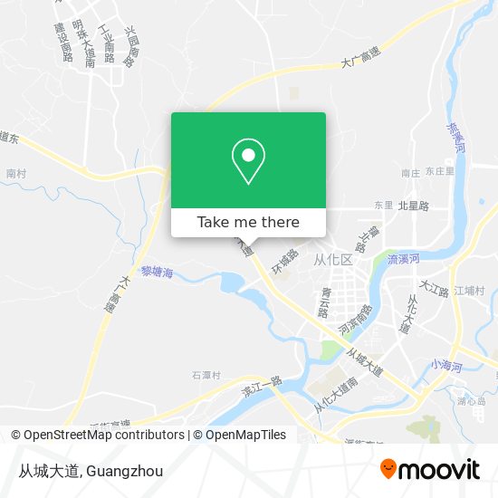 从城大道 map